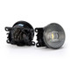 AlphaRex Universal Acura/Ford/Honda/Subaru/Nissan DoubleTap Dual Color LED Proj Fog Lights - Wt/Ambr - 210002 User 1