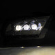 AlphaRex 13-14 Ford Mustang NOVA LED Proj Headlights Alpha-Blk w/Actv Light & Seq.Sig / SB DRL - 880488 User 3