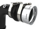 aFe 23-24 Ford F250/F350 Super Duty V8-6.7L BladeRunner 3 In. Aluminum Cold Charge Pipe- BLK - 46-20689-B Photo - Close Up
