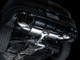 AWE MK8 Volkswagen Golf R 3in Touring Edition Quad Exhaust - Diamond Black Tips - 3015-43658 Photo - Mounted