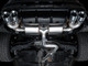 AWE MK8 Volkswagen Golf R 3in Touring Edition Quad Exhaust - Chrome Silver Tips - 3015-42658 Photo - Mounted