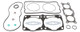 Vertex Pistons Top End Gasket Kit - 710316 Photo - Primary