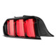 AlphaRex 15-23 Ford Mustang NOVA-Series Prismatic LED Tail Lights Black-Clear - 655020 User 3