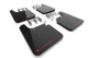 Rally Armor 19-24 Gen 4 Chevy Silverado 1500 Black UR Mud Flap Metallic Red Logo - MF121-UR-BLK-RD User 1