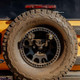 KC HiLiTES 21-24 Ford Bronco Spare Tire Carrier Light Mount w/ M12x1.5 Lug Nuts - 7477 Photo - lifestyle view