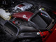 aFe 23-24 Ford F150 Raptor R Supercharged Red Carbon Track Series Air Intake w/ P5R Filter (MOQ 24) - 57-10030KR Photo - Mounted