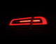 AlphaRex 12-21 Tesla Model S LUXX-Series LED Tail Lights - Black/Red - 601130 User 4
