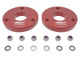 aFe CONTROL 23-24 Chevrolet Colorado ZR2 / GMC Canyon AT4X L4 2.7L (t) 1.25in Leveling Kit - Red - 416-40T002-R Photo - Unmounted