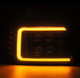 AlphaRex 92-96 Ford F-Series/Bronco NOVA-Series LED Proj Headlight Alpha-Bk w/Actv Light SS & SBDRL - 880269 User 3