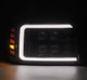AlphaRex 92-96 Ford F-Series/Bronco NOVA-Series LED Proj Headlight Alpha-Bk w/Actv Light SS & SBDRL - 880269 User 2