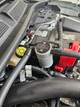J&L 23-25 Ford Ecoboost 2.0 Oil Separator PCV Side - Clear Anodized - 3056D-C Photo - Close Up