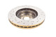 DBA 05-08 Subaru Legacy GT Front Drilled & Slotted 4000 Series Rotor - DBA42650XS-10 Photo - Close Up