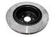 DBA 98-06 WRX Upgrade to STi Calipers w/ Standard 170mm Handbrake Rear Slotted 4000 Series Rotor - DBA42657S Photo - Close Up