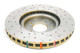 DBA 03-05 Evo 8/9 Front Drilled & Slotted 4000 Series Rotor - DBA4418XS Photo - Close Up