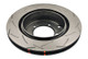 DBA 01-07 Mitsubishi Lancer Evolution 7/8/9 Rear Slotted 4000 Series Rotor - DBA4419S Photo - Close Up