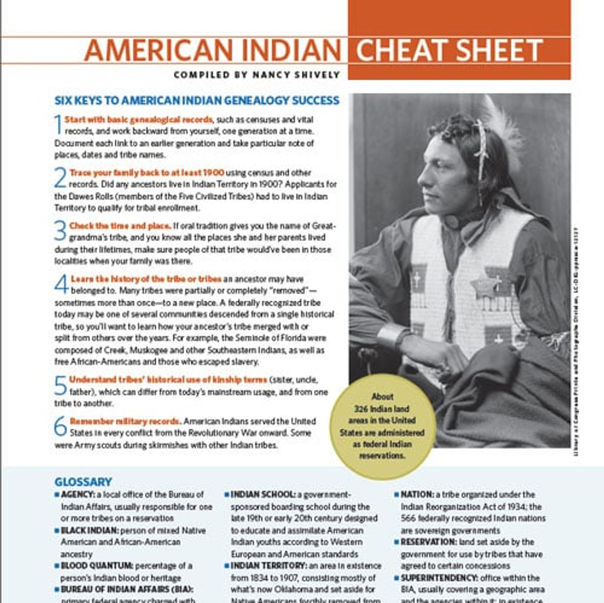 American Indian Genealogy Cheat Sheet-0