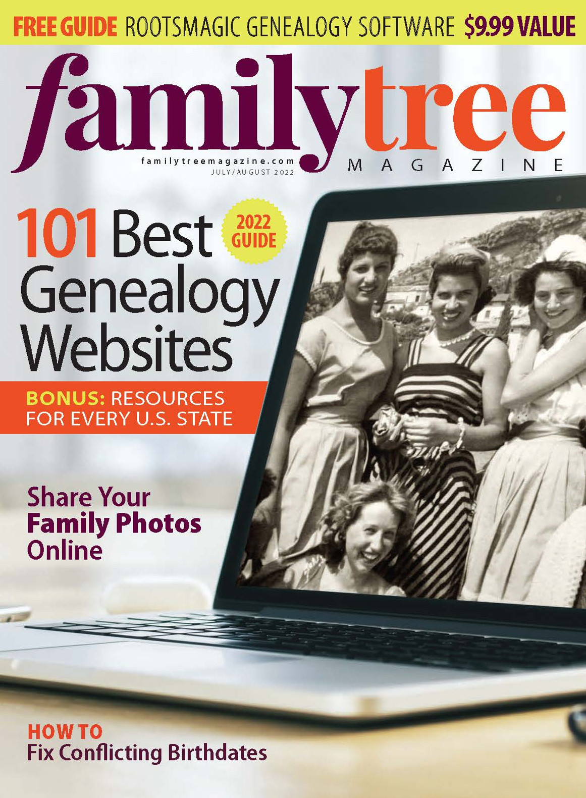 Family Tree Magazine July/August 2022 Digital Edition
