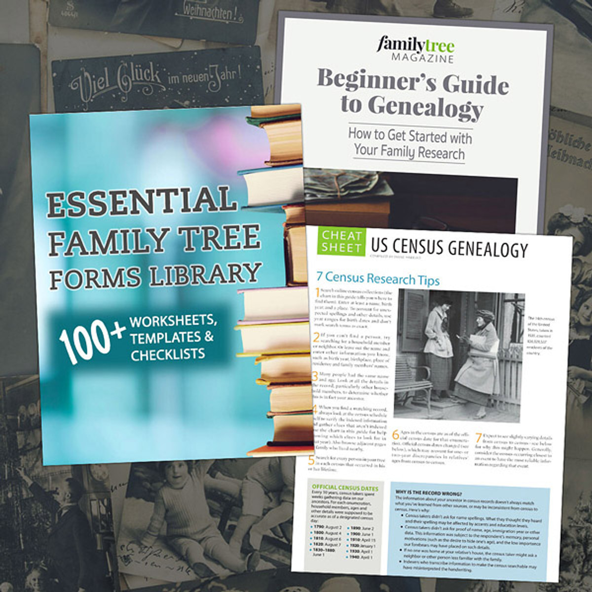 Beginner Genealogy Gift Bundle from Family Tree Magazine