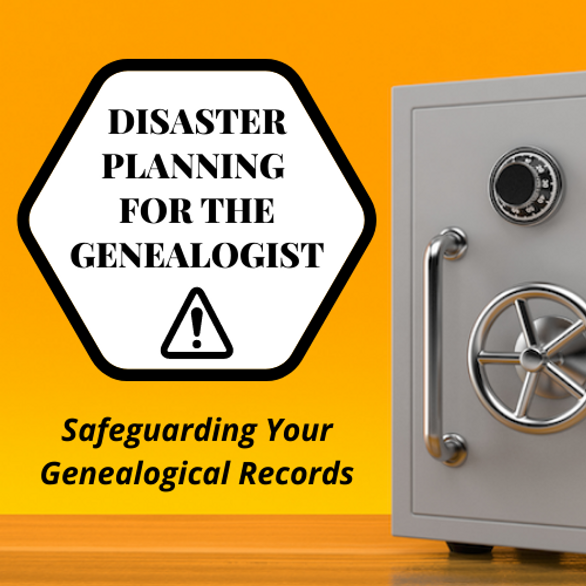 Lecture Hall - Disaster Planning for the Genealogist