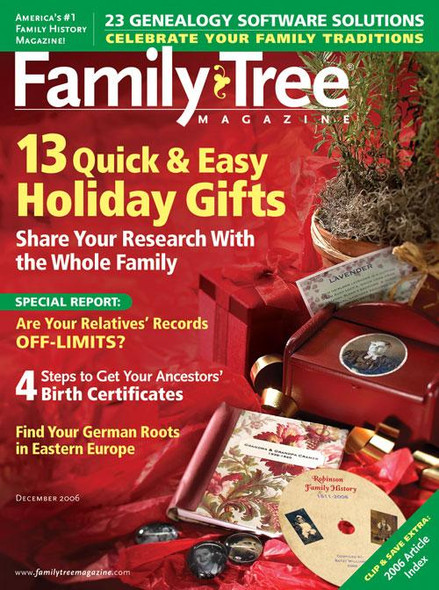 Family Tree Magazine December 2006 Digital Edition-0