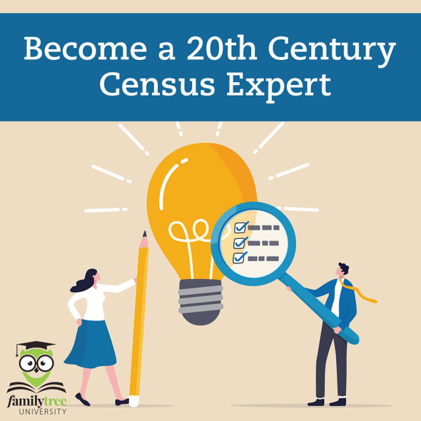 Become a 20th Century Census Expert - April 2024