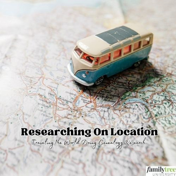 Lecture Hall: Researching On Location: Traveling the World Doing Genealogy Research - May 2024