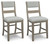 Moreshire - Bisque - Upholstered Barstool