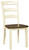 Woodanville - Cream / Brown - Dining Room Side Chair