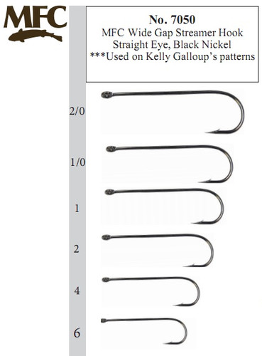 Wide Gap Streamer Hook