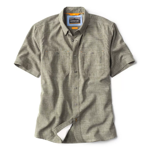 Tech Chambray Shortsleeved Work Shirt