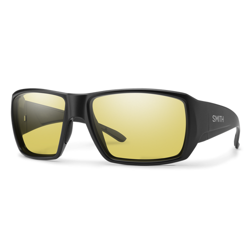 Guide's Choice Small - Matte Black - Chromapop Glass Polarized Low Light Yellow