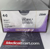 Ethicon Coated VICRYL Suture, Taper Point, Absorbable, RB-1 17mm ½ Circle, Violet Braided 27" = 70cm, Size: 4-0, 36/box. MFID: J304H