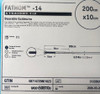 Fathom ™ Peripheral Embolization 14 Steerable Guidewire M001508100 200cm, 10cm tip , 0.014" OD Straight tip shape 1 each