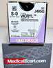 J405G Coated Vicryl Absorbable Suture, Taperpoint BV130-4 5MM, 8-O Violet