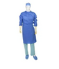 Cardinal Health™ 9518 RoyalSilk ® AAMI Level 3 Sterile Non-Reinforced SMS Surgical Gown, Blue, Large Set-in, Box of 20