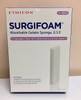 Ethicon 1972 Hydrogel Dressing Surgifoam® 2 cm X 6 cm X 7 mm Gelatin Sterile, Case of 12