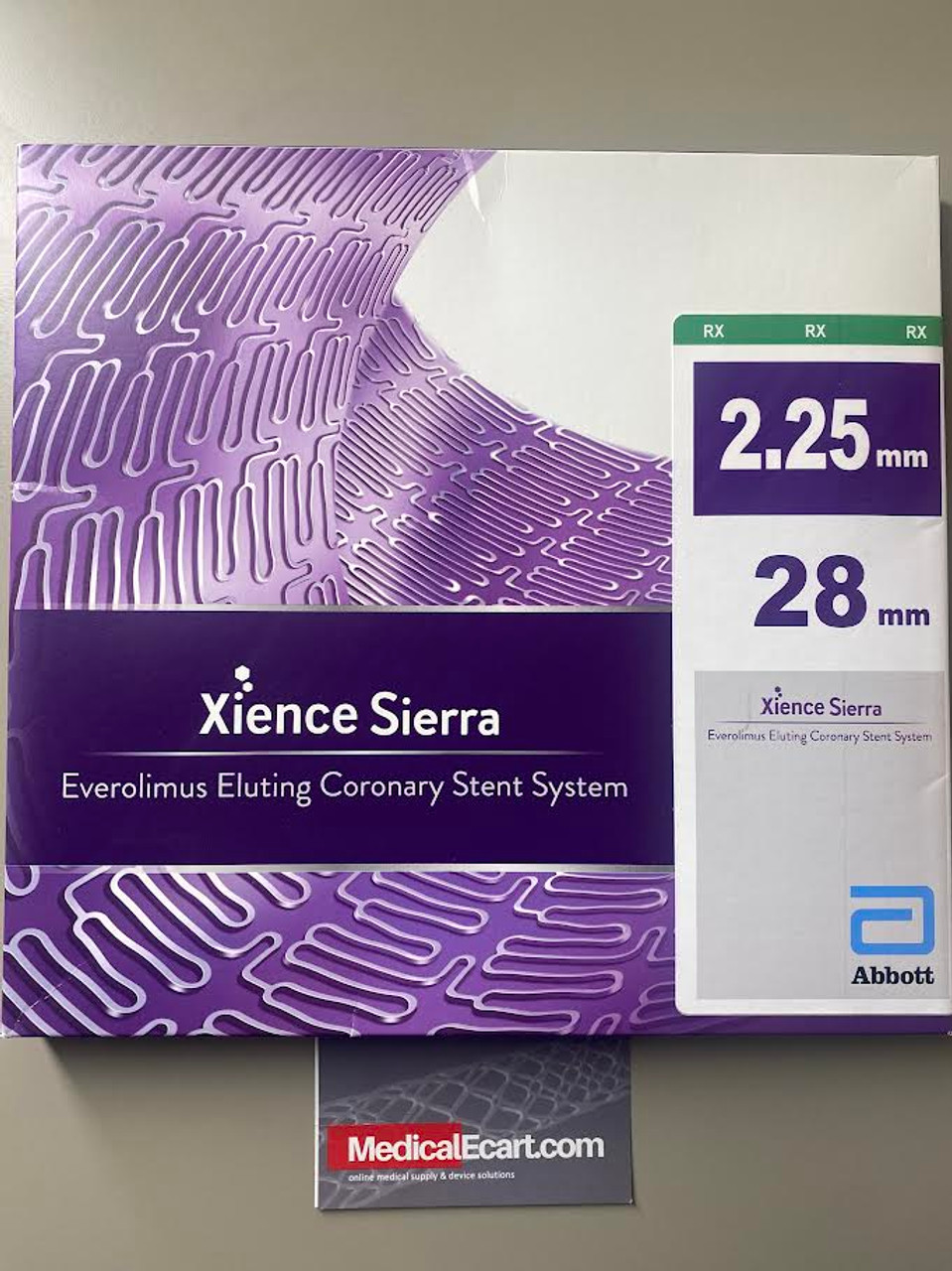 Abbott Xience Sierra Everolimus Eluting Coronary Stent System 2.25mm