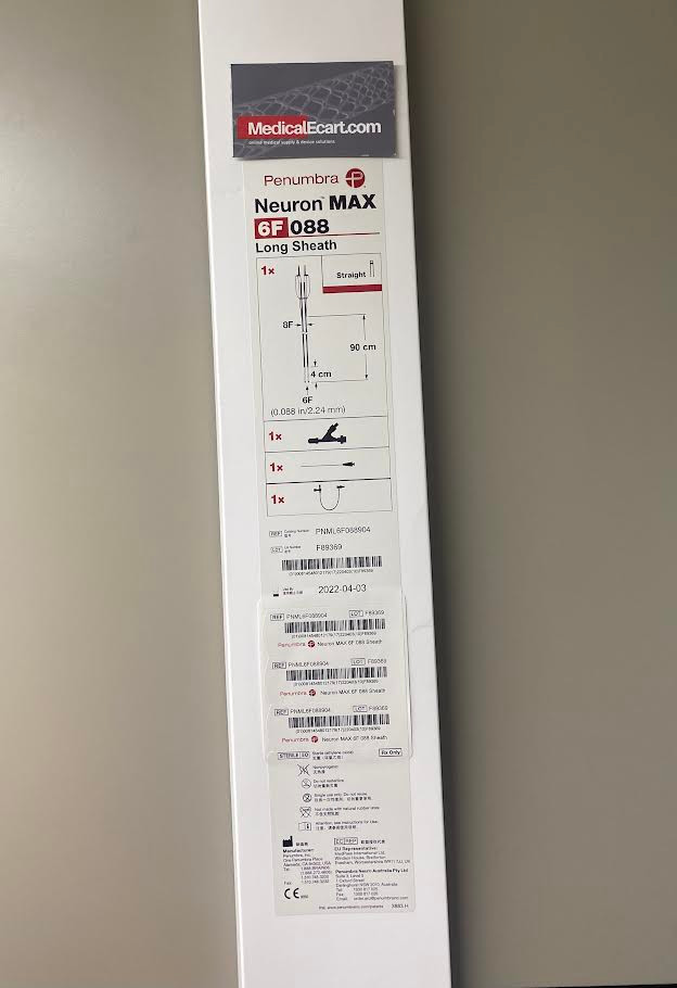 Neuron MAX Long Sheath, 90cmTotal Length /4cm Distal Straight