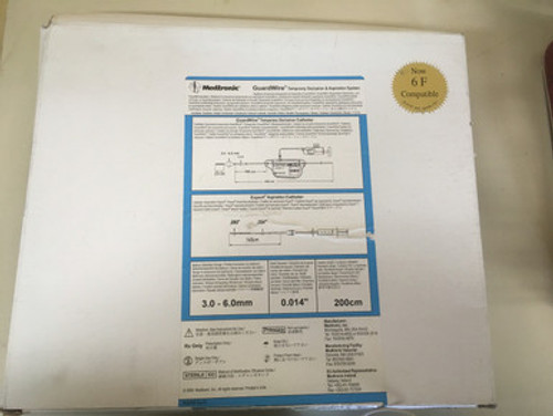 Medtronic GuardWire® Temporary Occlusion & Aspiration System – Model GEZ6200US