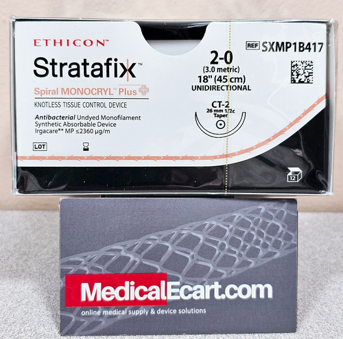 Ethicon SXMP1B417 STRATAFIX™ Spiral Monocryl Plus Suture