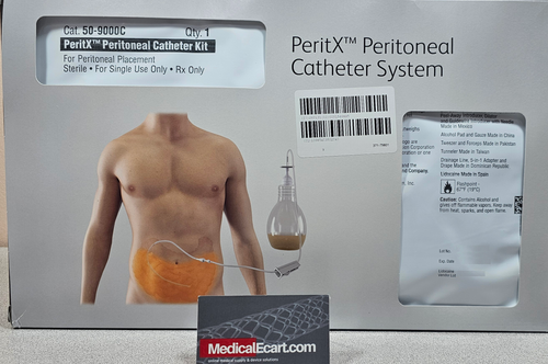 50-9000C PeritX ™ Peritoneal Catheter System Tray, Box of 10 50-9000C PeritX ™ Peritoneal Catheter System Tray, Box of 10