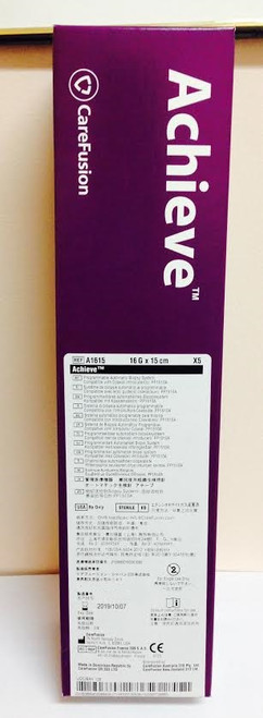 Carefusion, Achieve, programmable, Soft, Tissue, automatic, Biopsy,needle, 16G x 15 cm - A1615 Carefusion, Achieve, programmable, Soft, Tissue, automatic, Biopsy,needle, 16G x 15 cm - A1615