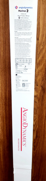 Angiodynamics 11709205 Mariner™ H787117092055, Hydrophilic-Coated Angiographic Catheter, Cobra (2), Braided, 5F, 150cm x .035in, Box of 05