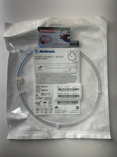 Medtronic 2ACH20 Achieve Advance™ Mapping Catheter, 20 mm Loop, 8 Electrodes