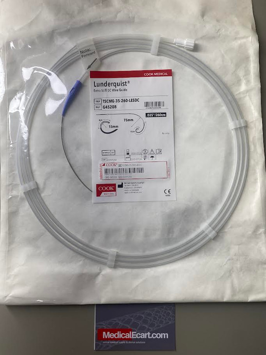 Lunderquist Extra Stiff DC Wire Guide G45208 TSCMG-35-260-LESDC