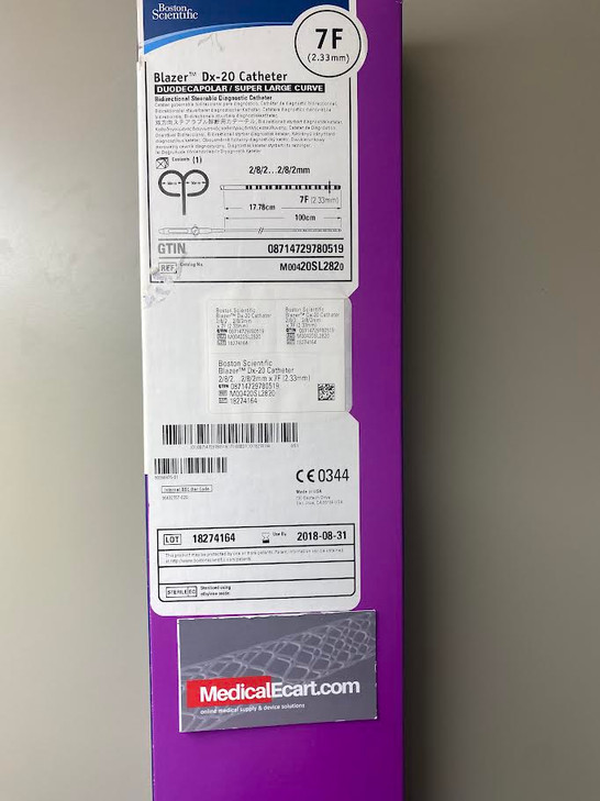 BOSTON SCIENTIFIC DiRex™ Steerable Sheath  71cm Curve: Medium (22mm),   Dialtor: Straight M00420SL2820