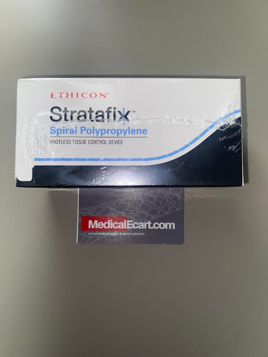 Stratafix ™ Spiral Polypropylene Knotless Tissue Control Device, Taperpoint CT-1 36MM, 1 Undyed, 9IN/23CM x 9IN/23CM SXPL2B400  Box of 12