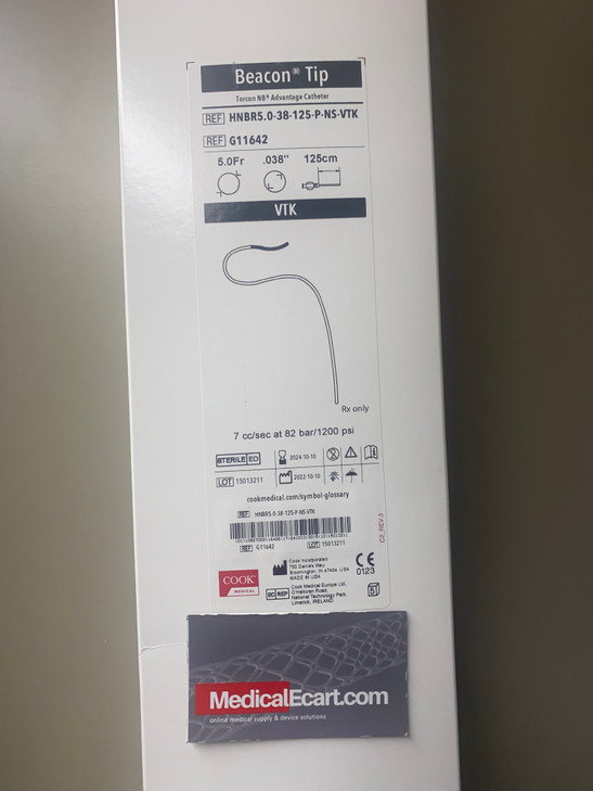 COOK MEDICAL Beacon® Tip Angiographic Catheter G11642