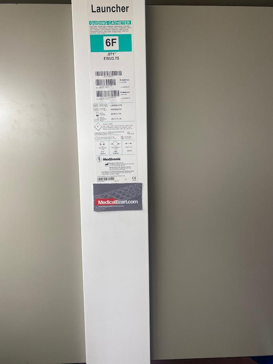MEDTRONIC LAUNCHER 6F Coronary Guide Catheter EBU 3.75
