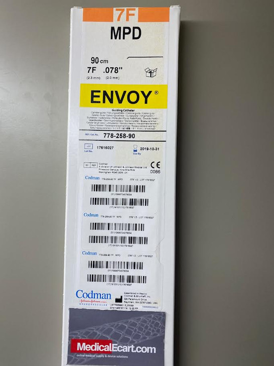 CODMAN ENVOY Guiding Catheter - 7Fr x 90cm x .078"